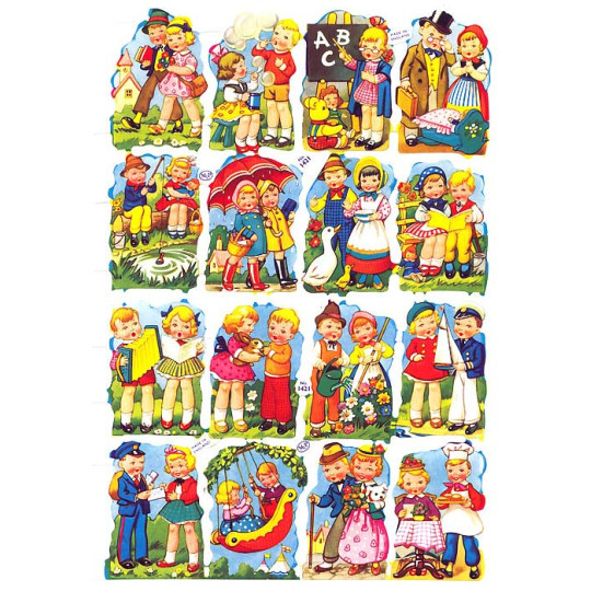 Mixed Children Scraps ~ England